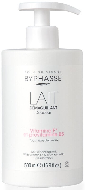 Byphasse Lait Démaquillant Vit E y B5 500Ml