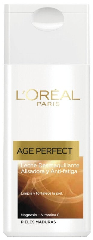 L’Oréal Paris Age Perfect Leche Desmaquillante Alisadora y Anti-fatiga 200 ml