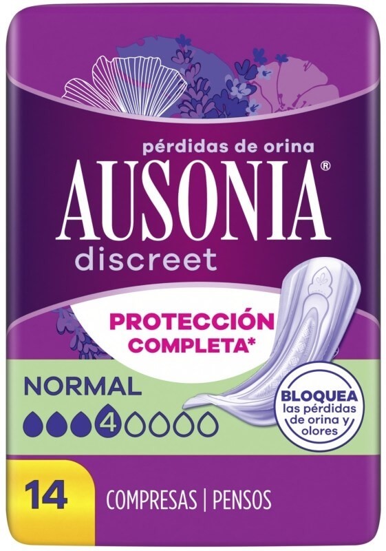 Ausonia Discreet Protección Completa Normal 14U