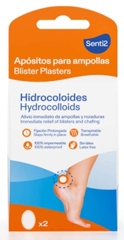 Senti 2 Apositos Ampollas Hidrocoloides 2U