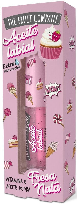 The Fruit Company Aceite LAbial Vitamina E Jojoba Fresa Nata