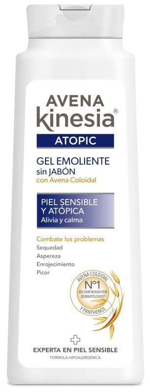 Avena Kinesia Atopic Gel Emoliente Sin Jabón con Avena 550Ml