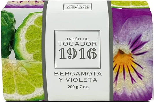 1916 Jabón de Tocador Bergamota y Violeta 200G