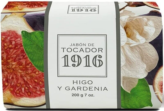 1916 Jabón de Tocador Higo y Gardenia 200G