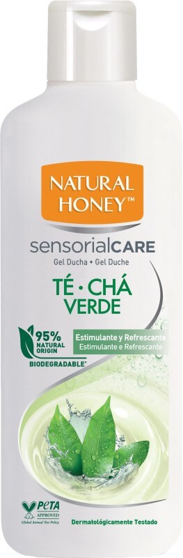 Natural Honey Gel Ducha Té Chá Verde 600 ml