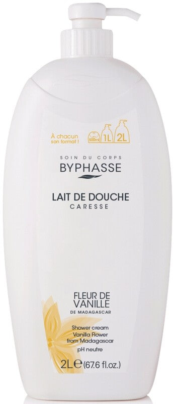 Byphasse Lait de Douche Fleur de Vanille 2L