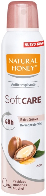 Natural Honey Soft Care Extra Suave 48H 200Ml