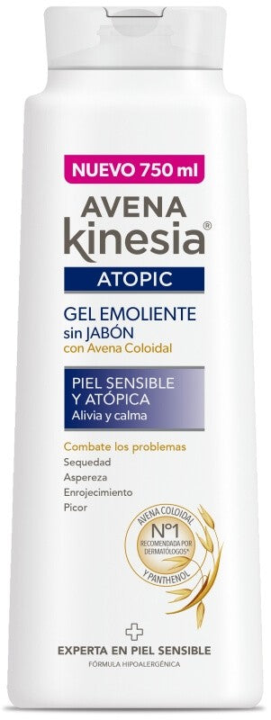 Avena Kinesia Atopic Gel Emoliente sin Jabón 750Ml