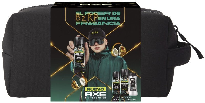 Axe Neceser Bzrp Coconut Deo + Gel