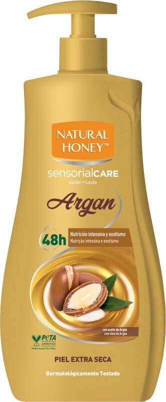 Natural Honey Loción Corporal Argán 600 ml