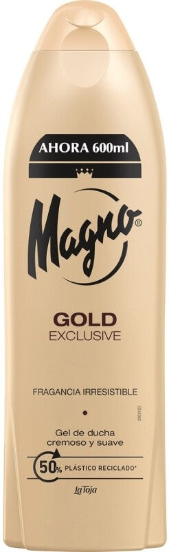 Magno Gold Exclusive Gel de Ducha 600 ml – Cuidado Diario con Fragancia Irresistible