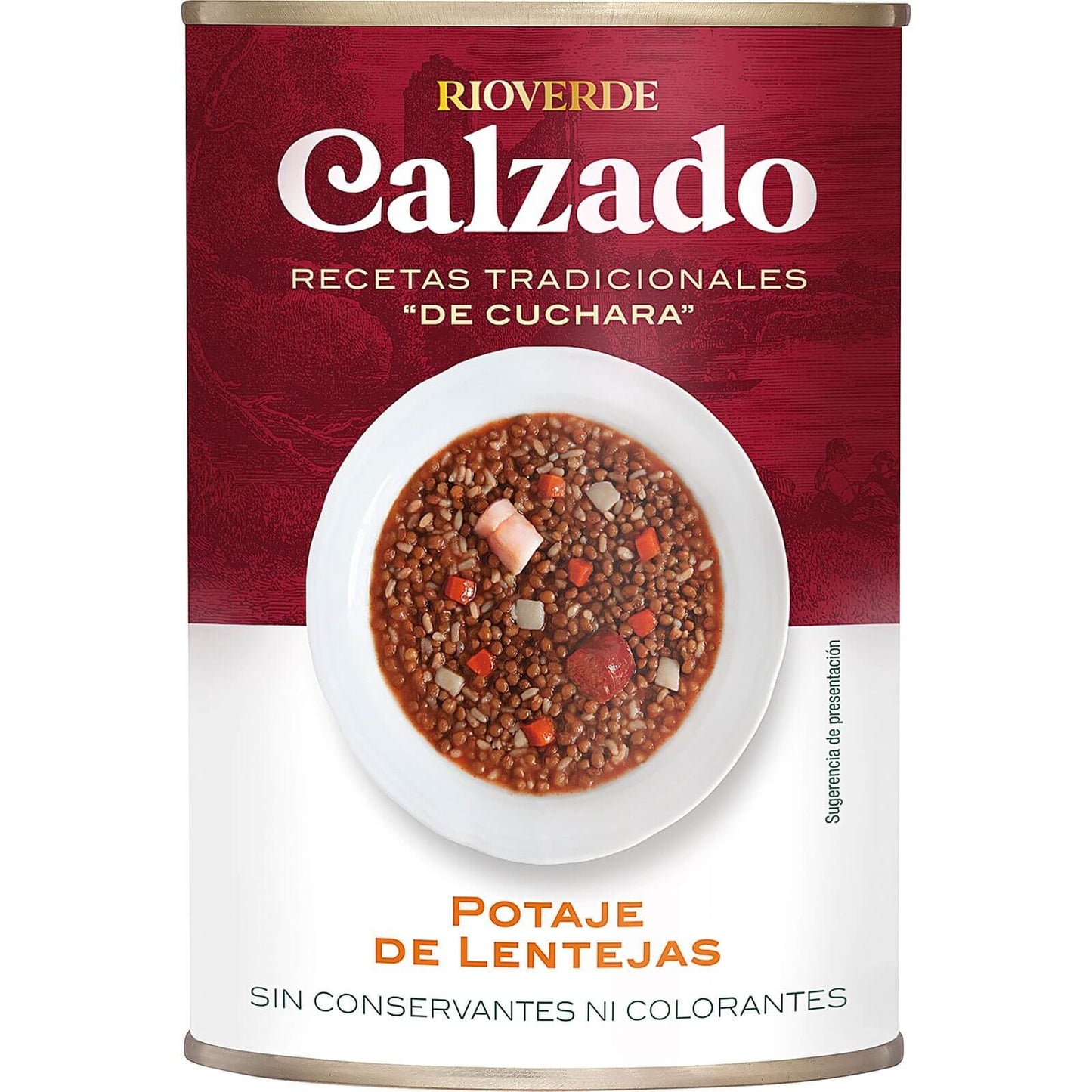 Rioverde Calzado Potaje de Lentejas 400G - El Auténtico Sabor de la Cocina Tradicional