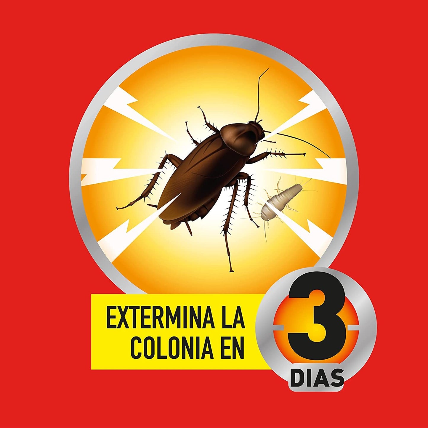 Orion Extermina Colonia Cebo en Gel para Cucarachas 3U