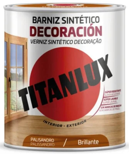 Titanlux Barniz Palisandro Brillante 750Ml