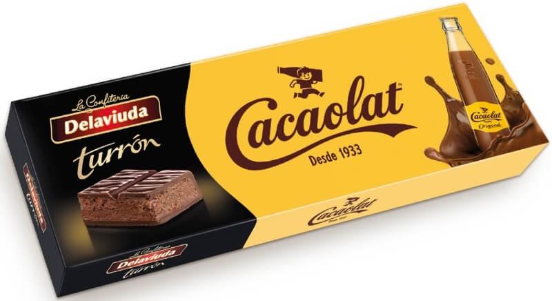 Delaviuda Turrón Cacaolat 140G