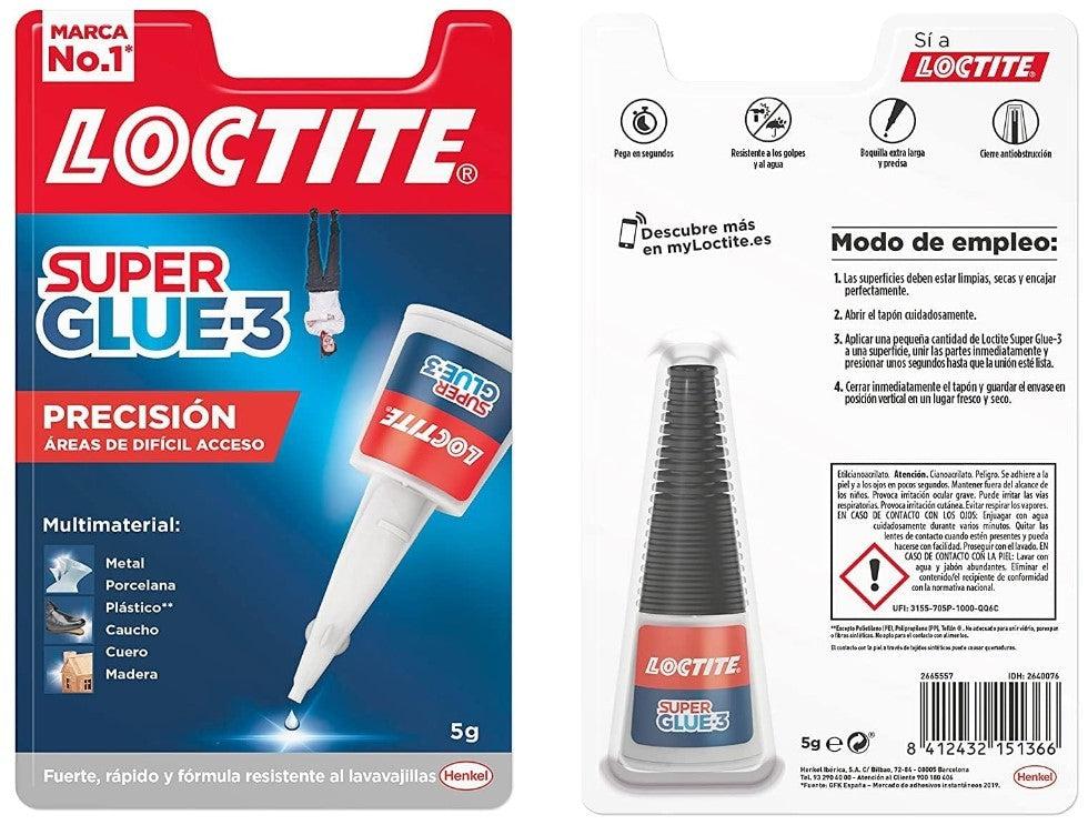 Loctite Adhesivo Super Glue 5G