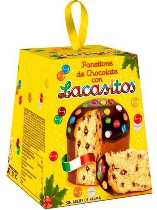 Panettone de Chocolate con Lacasitos 100G