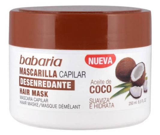 Babaria Mascarilla Desenredante Aceite de Coco 250 ml