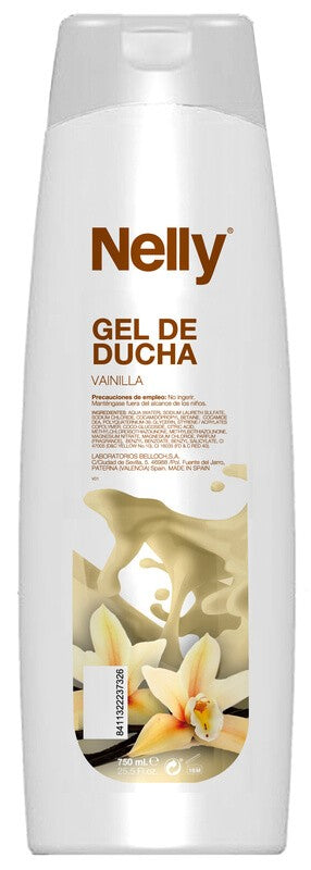 Nelly Gel de Ducha Crema de Vainilla 600 ml