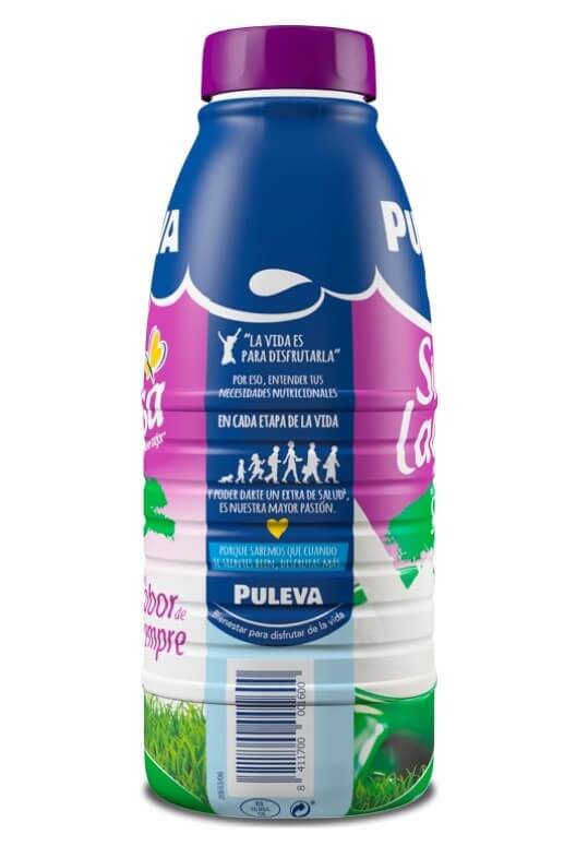 Puleva Leche Sin Lactosa Semi Pack 6x1L - El Sabor de Siempre, Fácil de Digerir