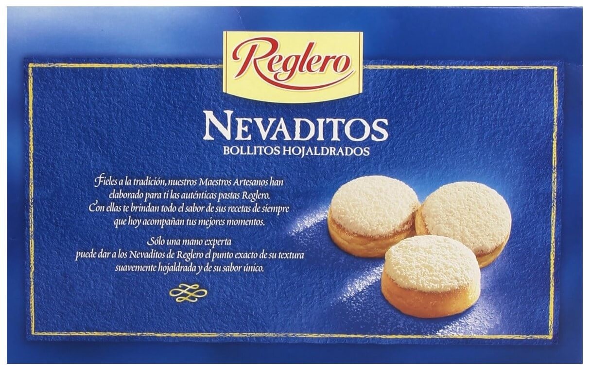 Reglero Pastas Nevaditos 500 g - Deliciosas Pastas con un Toque de Azúcar
