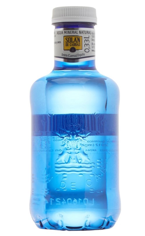 Solán De Cabras Agua Mineral Natural - Pack de 36 x 33 cl - Total: 11,8L