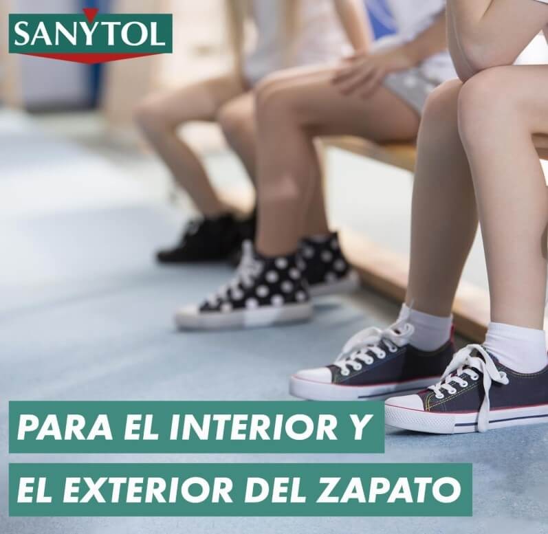 Sanytol Desodorante Desinfectante de Calzado 3x150 ml (450 ml Total)