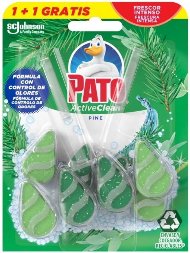 Pato Active Clean Pine 2U - Limpieza y Frescura para tu Inodoro