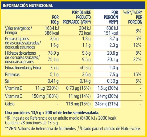 Nesquik Cacao Instantáneo 390G