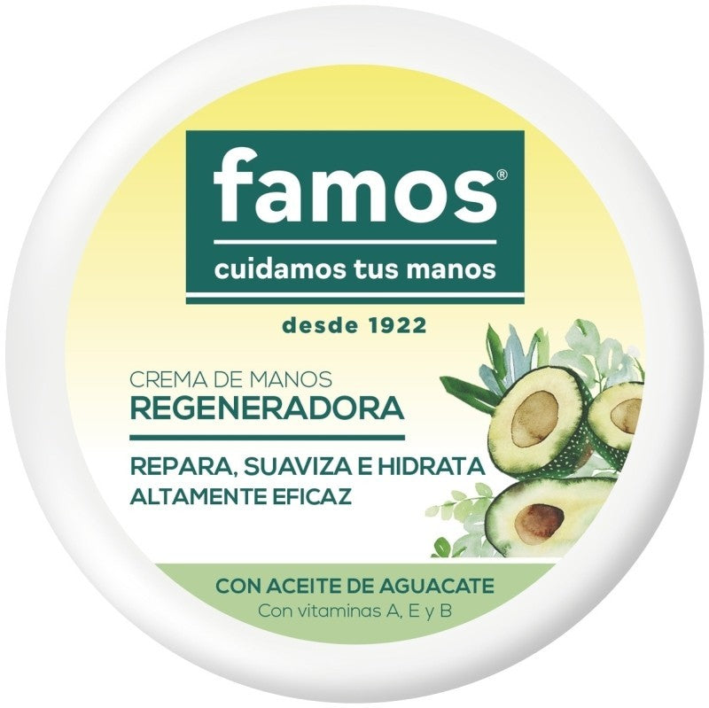 Famos Crema de Manos Regeneradora 250 ml