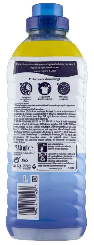 Lenor Risveglio Primaverile Suavizante 40 Lavados 840ml – Frescura Primaveral para Tu Ropa