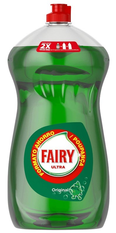 Fairy Ultra Original Lavavajillas Líquido 1015 ml – Potencia y Eficiencia en Formato Ahorro