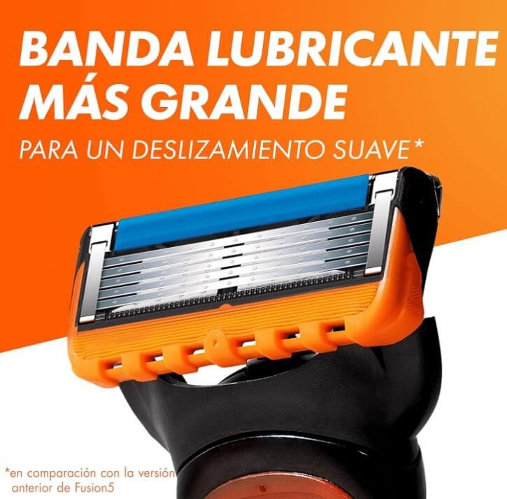Gillette Fusion5 Recambios 4 Unidades