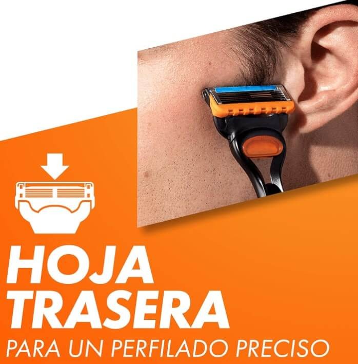 Gillette Fusion5 Recambios 4 Unidades