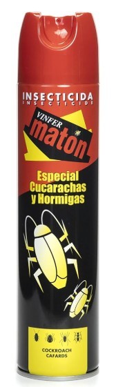 Vinfer Matón Insecticida Cucarachas y Hormigas 300 ml