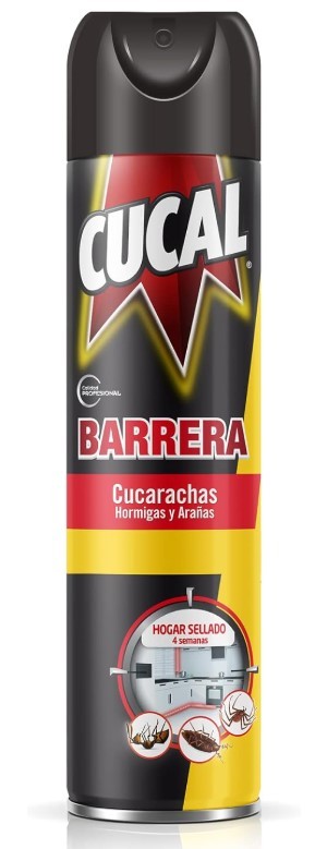 Cucal Barrera Cucarachas, Hormigas y Arañas 400 ml - Protección Eficaz y Duradera contra Insectos