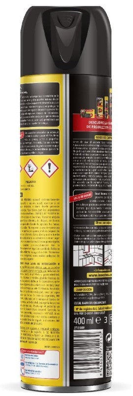 Cucal Barrera Cucarachas, Hormigas y Arañas 400 ml - Protección Eficaz y Duradera contra Insectos