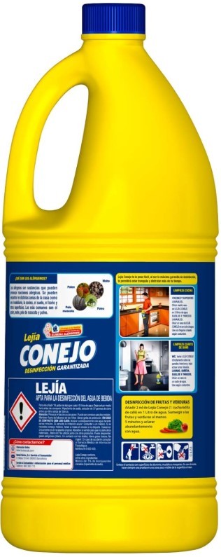 Conejo Lejía Acción Total 2L – La Máxima Protección y Frescura para tu Hogar