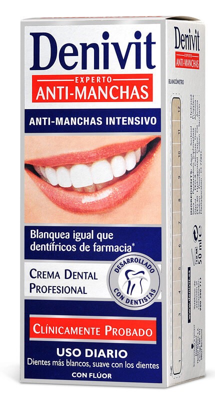 Denivit Crema Dental Anti-Manchas Intensivo 50 ml