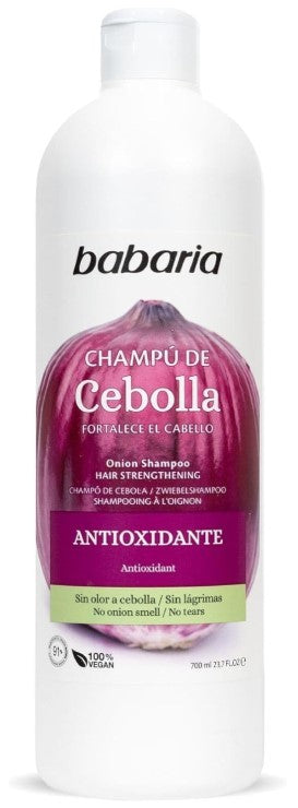 Babaria Champú de Cebolla 700 ml – Fuerza y Vitalidad para tu Cabello