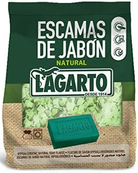 Lagarto Escamas de Jabón Natural 400G