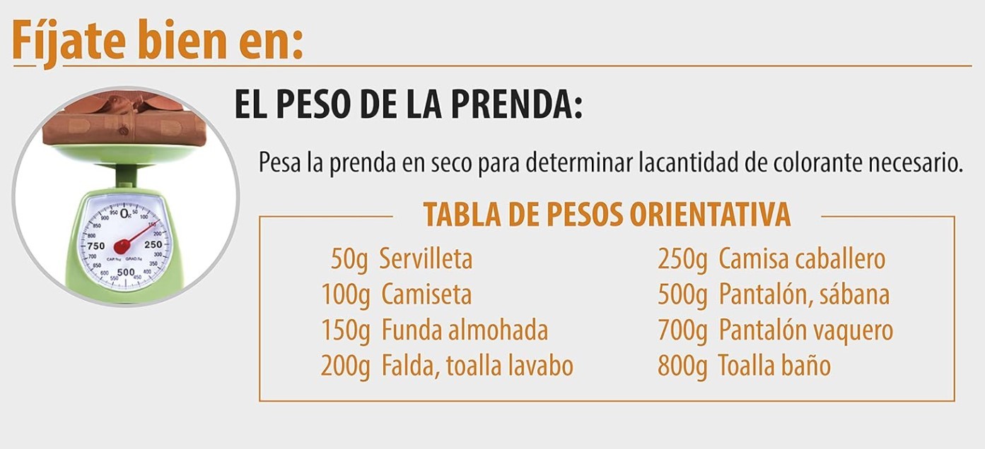 Iberia Tinte para Ropa Granate 40°C - Colores Intensos y Duraderos para tu Ropa