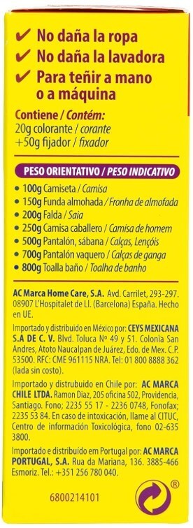 Iberia Tinte para Ropa Verde Oscuro 40°C - Teñir con Brillo y Duración para tus Prendas