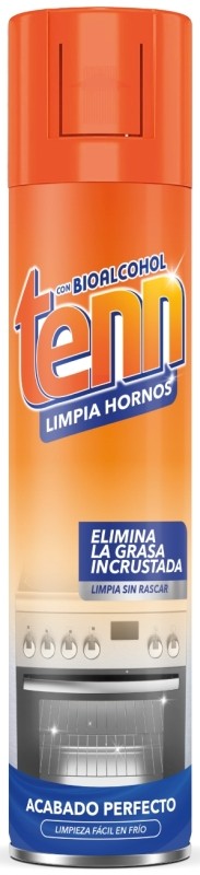 Limpia Hornos Tenn 300 ml – Poder Antigrasa para un Acabado Perfecto