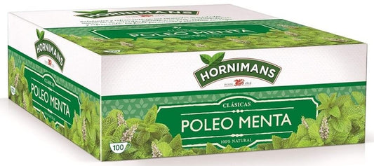 Hornimans Poleo Menta Infusión 100 Sobres - Frescura y Digestión en Cada Taza