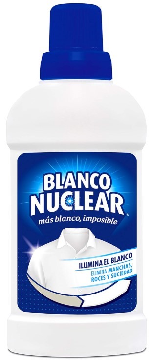 Blanco Nuclear 500 ml - Blanqueador Potente para Eliminar Manchas y Restaurar el Blanco