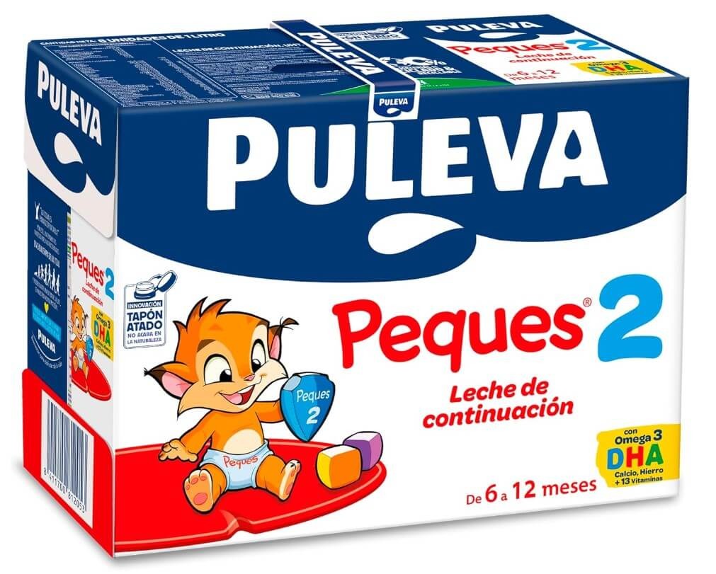 Puleva Peques 2 Leche de Continuación 6x1L - La Nutrición que tu Bebé Necesita para Crecer Saludable