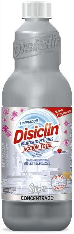 Disiclín Limpiador Multisuperficies Acción Total Silver Concentrado 1L