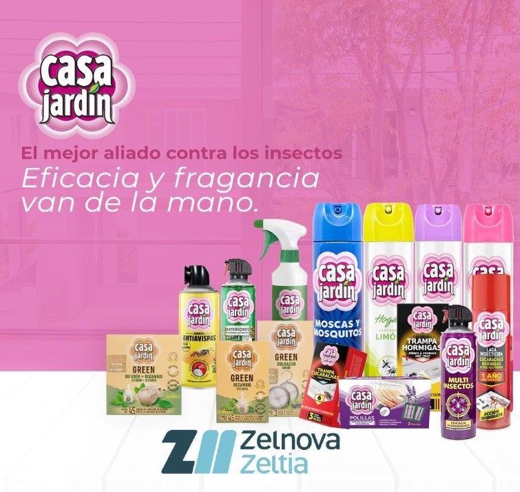 Casa Jardín Rosas Insecticida Aerosol 600 ml – Protección Rápida y Duradera contra Insectos