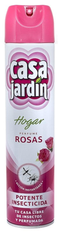 Casa Jardín Rosas Insecticida Aerosol 600 ml – Protección Rápida y Duradera contra Insectos